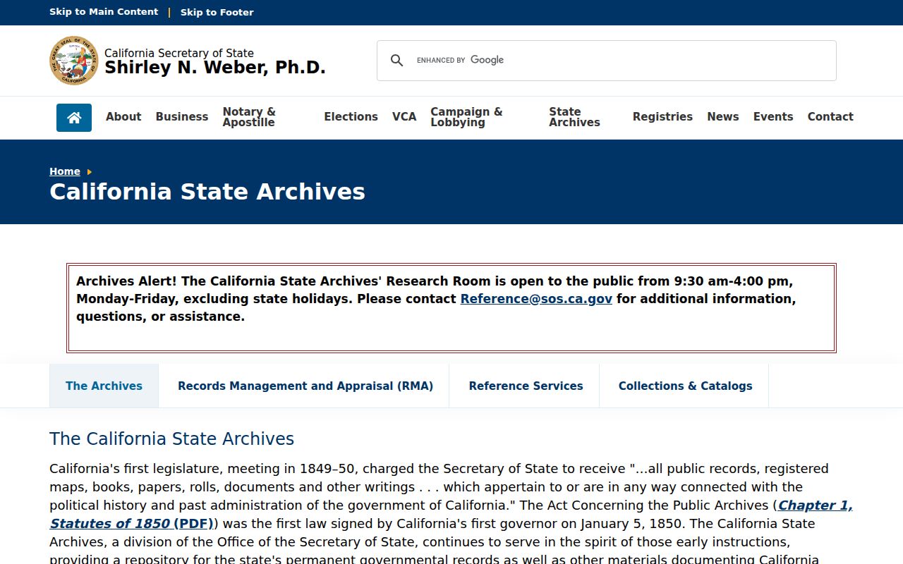 Perris city directory California State Archives collection